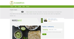 Desktop Screenshot of kulinarnawyspa.pl